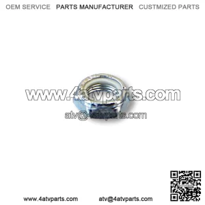 LOCKNUT, 1/4-28 THIN, NYLON INSERT, ZINC PLATED