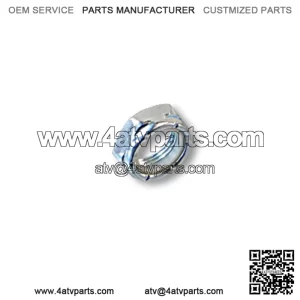 LOCKNUT/AXLE NUT, 5/8-11 THIN, NYLON INSERT, ZINC PLATED