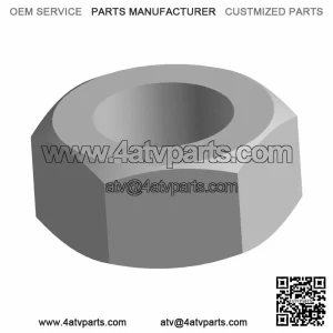 Polaris Hex Nut, 8 mm x 1.25 mm, Genuine OEM Part 7547501, Qty 1