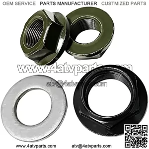 Clutch Nut Kit Compatible with HiSUN UTV 700 MSU400 MSU 500 UTV500 MSU SUPERMACH Bennche Big Muddy Q Link