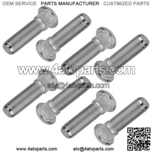 8 Front Rear Wheel Hub Stud Bolt for Polaris Sportsman 800 2005-2015 7518378