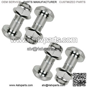 4 Rear Wheel Sprocket Bolt Stud Nut for Yamaha Raptor 350 YFM350R 2007 2008-2013