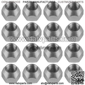 16x Front or Rear Wheel Lug Nut for Honda TRX250R 1986-1989 M10x1.25