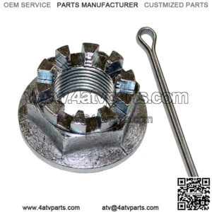 Rear Axle Castle Nut & Pin for Honda TRX250EX Sportrax 250 2001-2008