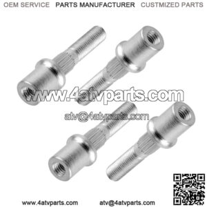 4 Front or Rear Wheel Hub Stud Bolt for Can-Am 250300048 250300643 250300642 (For: Can-Am)