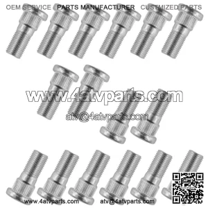 16 Front Rear Wheel Hub Stud Bolt for Kawasaki Mule 4010 KAF950 Diesel 09-13