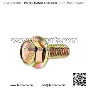 Polaris Ranger Hex Flange Bolt, 8 mm x 1.25 mm x 20 mm, Genuine OEM Part 7518702, Qty 1