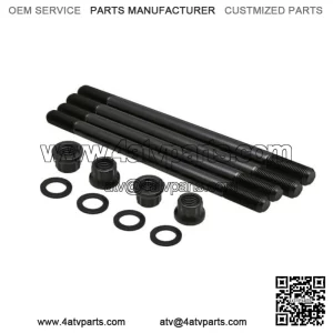Yamaha YFZ450 YFZ 450 Stronger Heavy Duty Cylinder Head Studs Bolts
