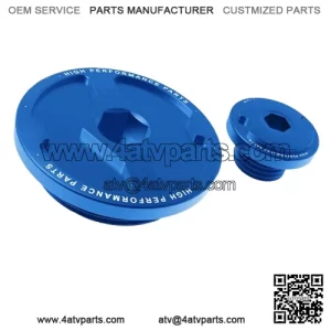 Engine Crankcase Cover Plugs Screws For Yamaha RAPTOR 700 700R 2006-2023