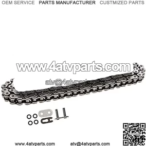 420 Drive Chain 128 Links O-Ring With Connecting Master Link for Motorcycle ATV Dirt Bike