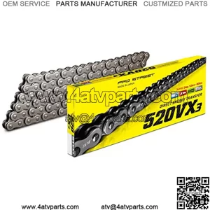 520VX3-120 Steel 520VX3 X-Ring Chain 120 Link