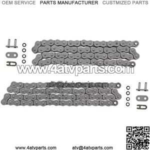 00-08 Polaris Sportsman 500 6x6 O-Ring Chain 520-80L, 520-116L for ATV 4 Wheeler