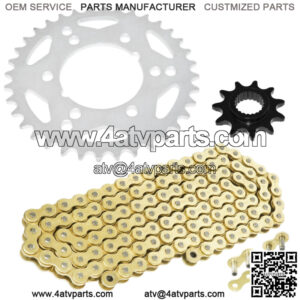 Drive Chain & Sprockets Kit for Polaris Trail Blazer 250 2001 2002 2003