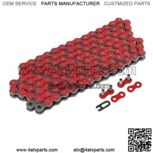 Red Drive Chain for Honda ATC200 ATC200E ATC200M ATC200S 1981-1986