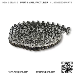 #40-1R CHAIN WITH K-1 ATTACHMENT EVERY OTHER PITCH ON PIN LINK, STAINLESS STEEL, 10 FEET, BOXED WITH CONNECTING LINK