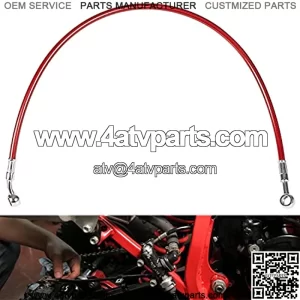 After Simplifying the Brake Line Kits ATV Line Red - For Suzuki LT-Z400 /Honda ATC250R 85 86 /Honda TRX400EX TRX400X /Honda TRX300EX 93 94 95 (Applicable to All Years)