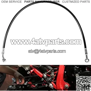 After Simplifying the Brake Line Kits ATV Line Black - For Suzuki LT-Z400 /Honda ATC250R 85 86 /Honda TRX400EX TRX400X /Honda TRX300EX 93 94 95 (Applicable to All Years)