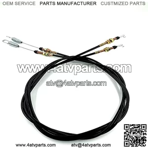 Set of 2 Shifter for Chuck Wagon 2-11082 Cables for Go-Karts Parts and Accessories Shifter cable