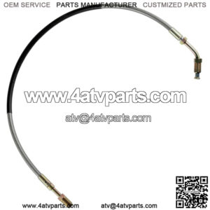 Front Left Brake Line w/ Fittings for Polaris Scrambler 400L 4x4 1995 1996