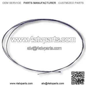 CONTROL CABLE, 1X19 TYPE WITH BARREL END, 5/64?? DIAMETER X 64?? LENGTH FOR 1/4?? CONDUIT