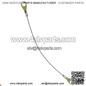 For Kawasaki Genuine Parts Tailgate Cables (1) MULE 600 610 2009 2010 2012 2013 (For: Kawasaki Mule 610)