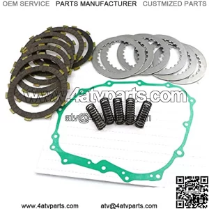 Heavy Duty Clutch Kit for Honda TRX 400EX TRX400EX 1999-2004, w/Springs & Clutch Cover Gasket, Replace 103068009, 1030660005