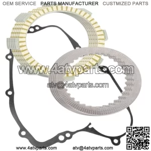 Caltric Clutch Friction Plates And Gasket Kit for Kawasaki KX85 2014-2020 (Fits: Kawasaki)