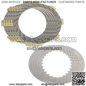 Clutch Friction and Steel Plates Kit for Kawasaki KX80 1979 1980 1981 1982-1987 (Fits: Kawasaki)