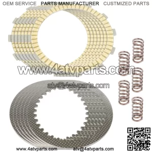 Clutch Friction And Steel Plates Kit for Kawasaki ZR-7 ZR-7S ZR750 2000-2005 (Fits: Kawasaki)