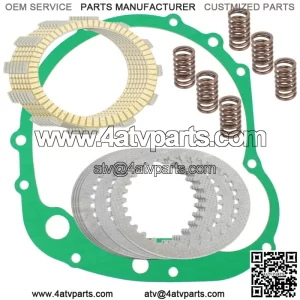 Clutch Friction Plates And Gasket Kit for Kawasaki Eliminator 600 ZL600 1986 87 (Fits: Kawasaki)
