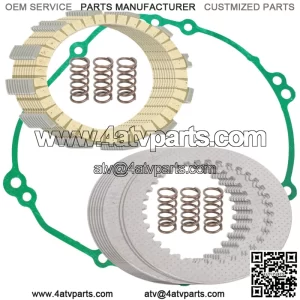 Clutch Friction Plates And Gasket Kit for Kawasaki Ninja ZX-10R ZX1000 2006-10 (Fits: Kawasaki)