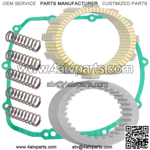 Clutch Friction Plates And Gasket Kit for Kawasaki Ninja ZX-6 ZX600E 1993-2002 (Fits: Kawasaki)