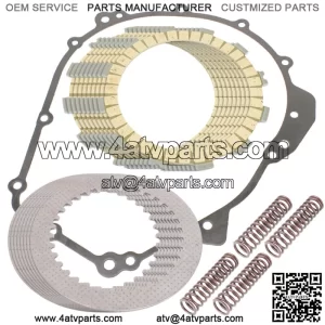Clutch Friction Plates And Gasket Kit for Kawasaki Ninja ZX-6R ZX600F 1995-1999 (Fits: Kawasaki)