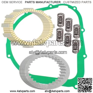 Clutch Friction Plates And Gasket Kit for Kawasaki Ninja ZX-7R ZX750P 1996-2003 (Fits: Kawasaki)