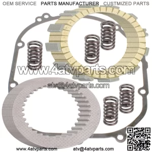 Clutch Friction Plates And Gasket Kit for Kawasaki Ninja ZX-9R ZX900C 1998-2003 (Fits: Kawasaki)
