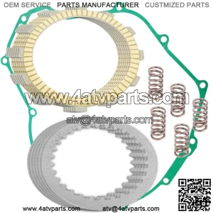 Clutch Friction Plates And Gasket Kit for Kawasaki Vulcan S 650 EN650 2015-2020 (Fits: Kawasaki)