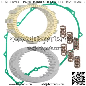 Clutch Friction Plates And Gasket Kit for Kawasaki ZR1100C ZRX1100 1999 2000 (Fits: Kawasaki)