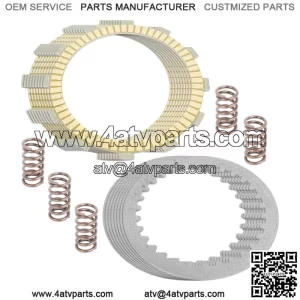 Clutch Friction Plates And Kit for Kawasaki KZ1000P Police 1000 1982-1995 (Fits: Kawasaki)