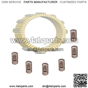 Clutch Friction Plates And Springs for Kawasaki Voyager XIIZG1200 1986-2003 (Fits: Kawasaki)