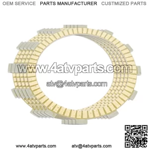 Clutch Friction Plates for Kawasaki Ninja 250R EX250E EX250F 1986-2007 (Fits: Kawasaki)