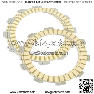 Clutch Friction Plates for Kawasaki Ninja 300 Ex300A Ex300B Abs 2013-2017 (Fits: Kawasaki)