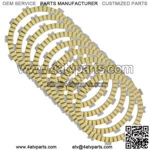 Clutch Friction Plates for Kawasaki Ninja H2R ZX1000 2015 2016 2017-2021 (Fits: Kawasaki)