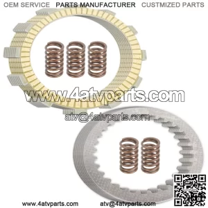 Clutch Friction And Steel Plates Kit for Kawasaki W650 EJ650A 2000 2001 2002 (Fits: Kawasaki)