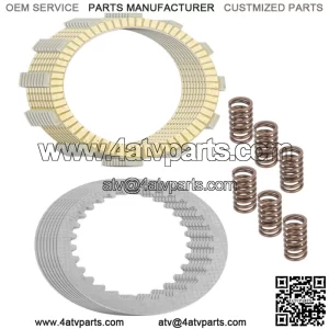 Clutch Friction And Steel Plates Kit for Kawasaki ZR1100A 1992-1995 (Fits: Kawasaki)