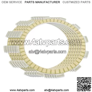 Clutch Friction Plates for Kawasaki Bayou 400 KLF400B 4X4 1993-1999 (Fits: Kawasaki)