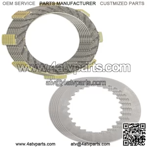 Clutch Friction Plates for Kawasaki KLX110 2017 2018 (Fits: Kawasaki)