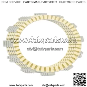 Clutch Friction Plates for Kawasaki Ninja 250R EX250J 2008-2012 (Fits: Kawasaki)