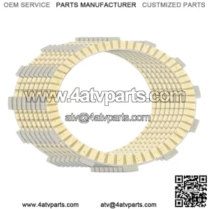 Clutch Friction Plates for Kawasaki ZX750E Gpz750 Turbo 1984 1985 (Fits: Kawasaki)