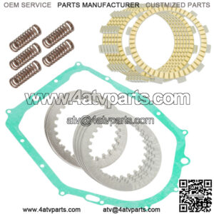 Clutch Friction Plates And Gasket Kit for Yamaha Warrior 350 YFM350 1987-2004