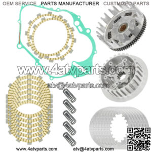 Clutch Friction Steel Plate Hub Gear For Yamaha Raptor 660 YFM660R 2001 - 2005